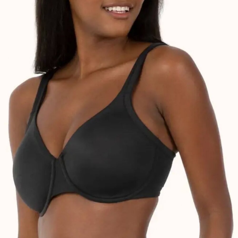 NWT LIVELY Minimizer Bra in Jet Black